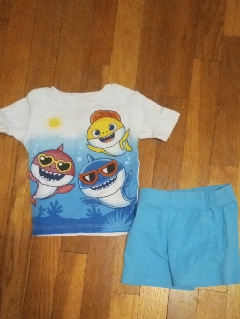boys 3t PINK FONG pj set
